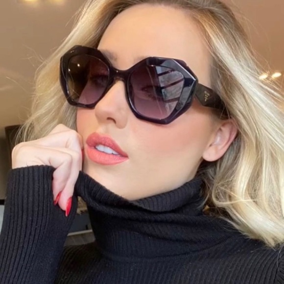 Prada Accessories - NEW PRADA PR16WS 08Q08I WOMEN’S SUNGLASSES PRADA SPR 16W BLUE EYEWEAR PR 16WS